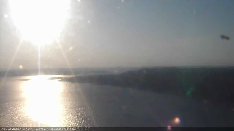 Lake Travis webcam, May 19, 2022 7:00 PM CT