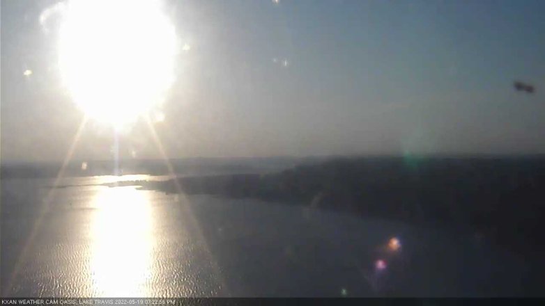 Lake Travis webcam, May 19, 2022 7:25 PM CT
