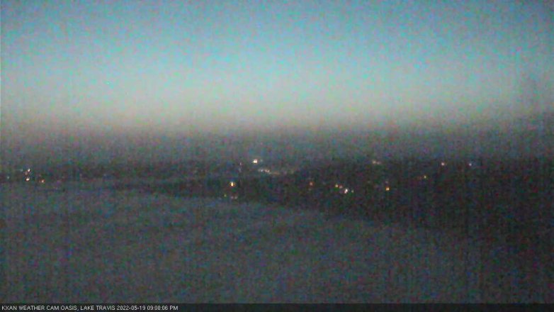 Lake Travis webcam, May 19, 2022 9:00 PM CT