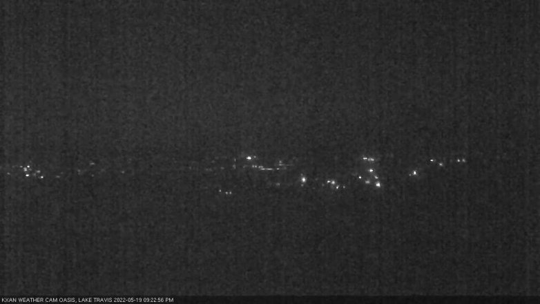 Lake Travis webcam, May 19, 2022 9:25 PM CT