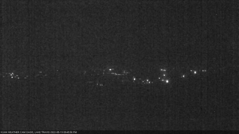 Lake Travis webcam, May 19, 2022 9:45 PM CT