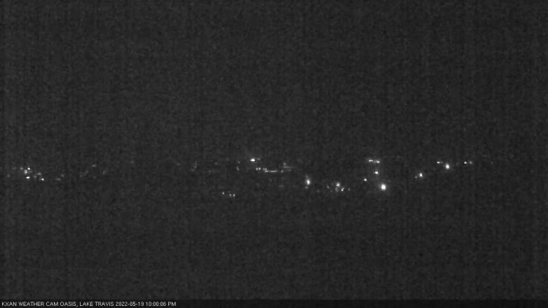 Lake Travis webcam, May 19, 2022 10:00 PM CT