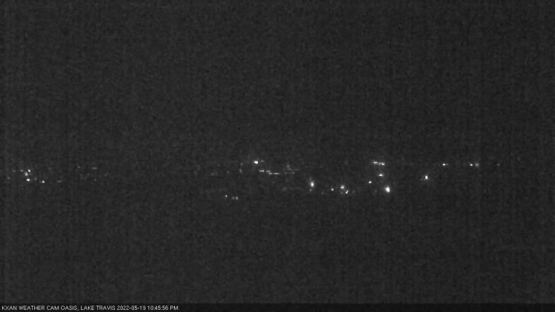 Lake Travis webcam, May 19, 2022 10:45 PM CT
