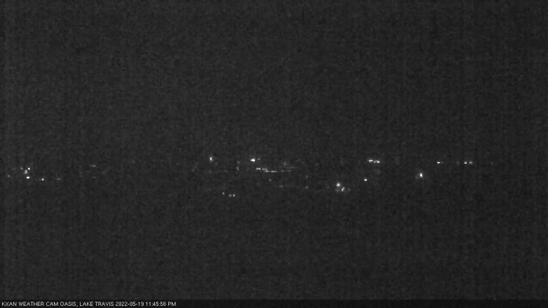 Lake Travis webcam, May 19, 2022 11:45 PM CT