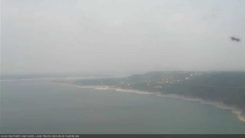 Lake Travis webcam, May 20, 2022 10:45 AM CT