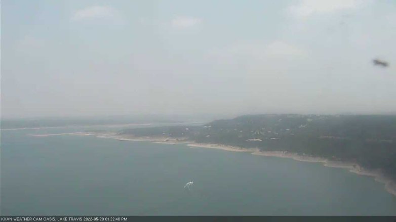 Lake Travis webcam, May 20, 2022 1:25 PM CT
