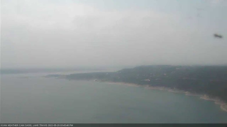 Lake Travis webcam, May 20, 2022 3:45 PM CT
