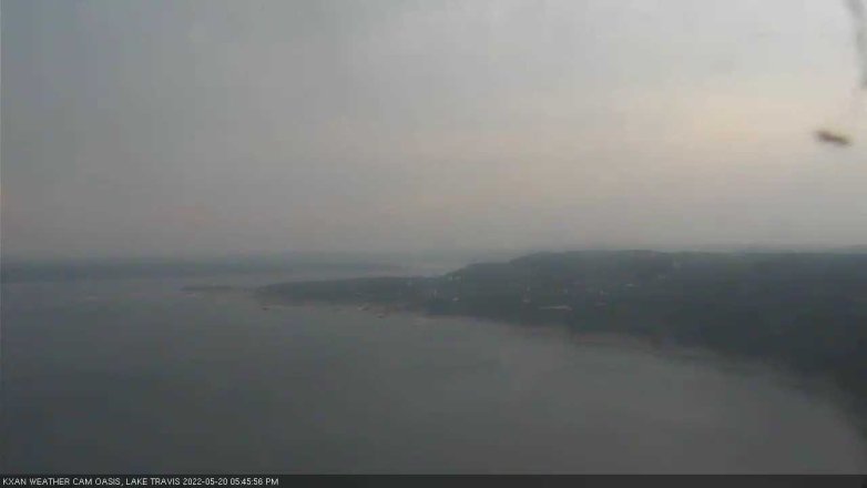 Lake Travis webcam, May 20, 2022 5:45 PM CT