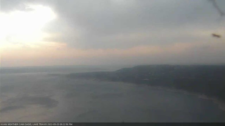 Lake Travis webcam, May 20, 2022 6:25 PM CT