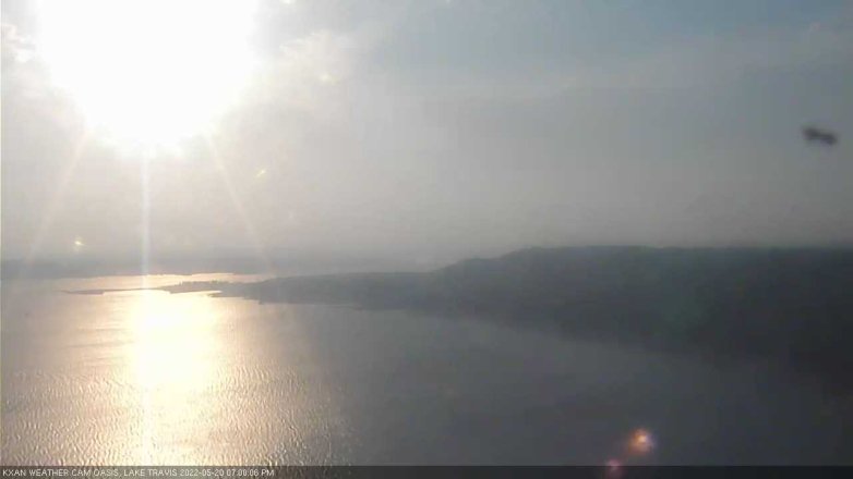 Lake Travis webcam, May 20, 2022 7:00 PM CT