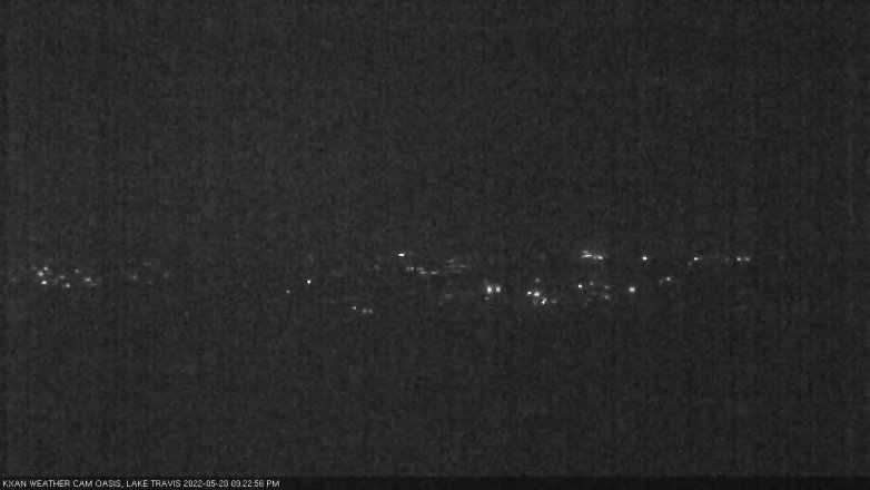 Lake Travis webcam, May 20, 2022 9:25 PM CT
