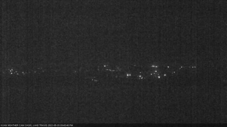 Lake Travis webcam, May 20, 2022 9:45 PM CT