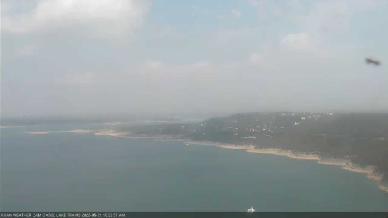 Lake Travis webcam, May 21, 2022 10:25 AM CT