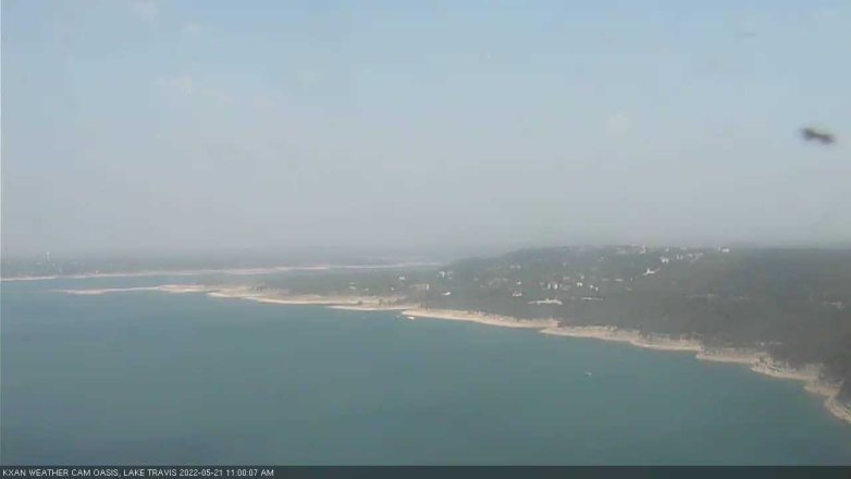 Lake Travis webcam, May 21, 2022 11:00 AM CT