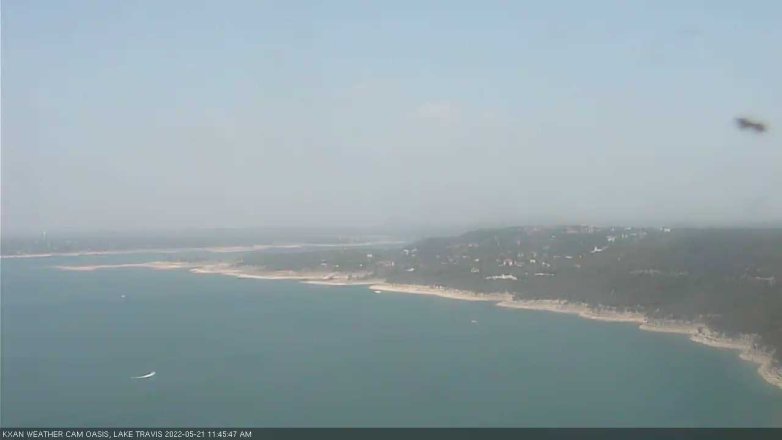 Lake Travis webcam, May 21, 2022 11:45 AM CT