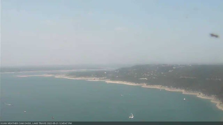 Lake Travis webcam, May 21, 2022 12:45 PM CT