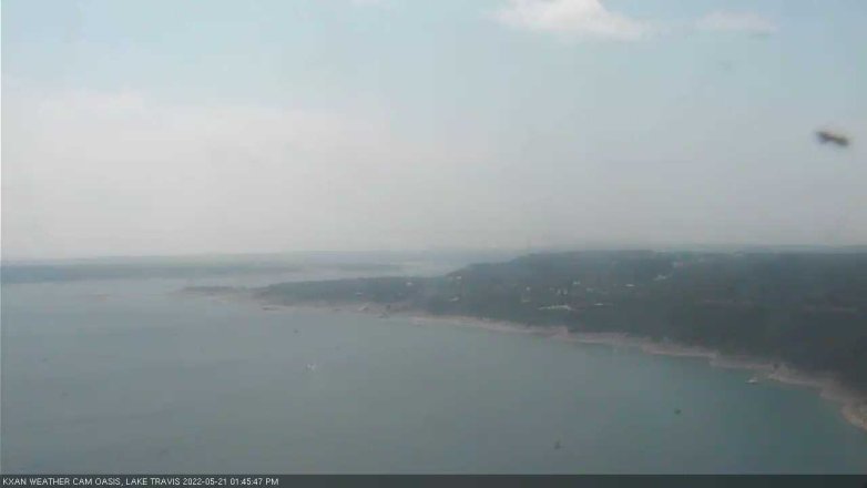 Lake Travis webcam, May 21, 2022 1:45 PM CT