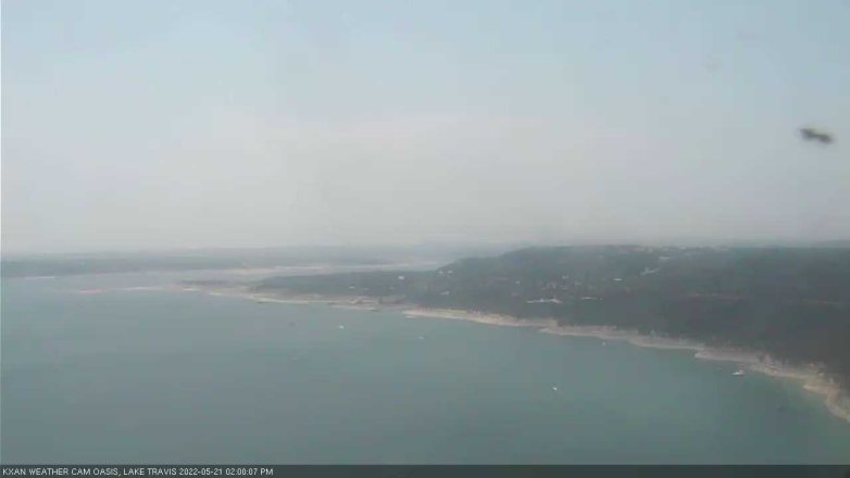 Lake Travis webcam, May 21, 2022 2:00 PM CT