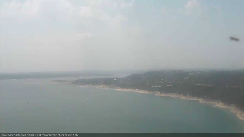 Lake Travis webcam, May 21, 2022 2:45 PM CT
