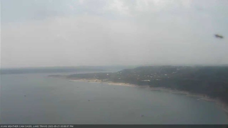 Lake Travis webcam, May 21, 2022 3:00 PM CT