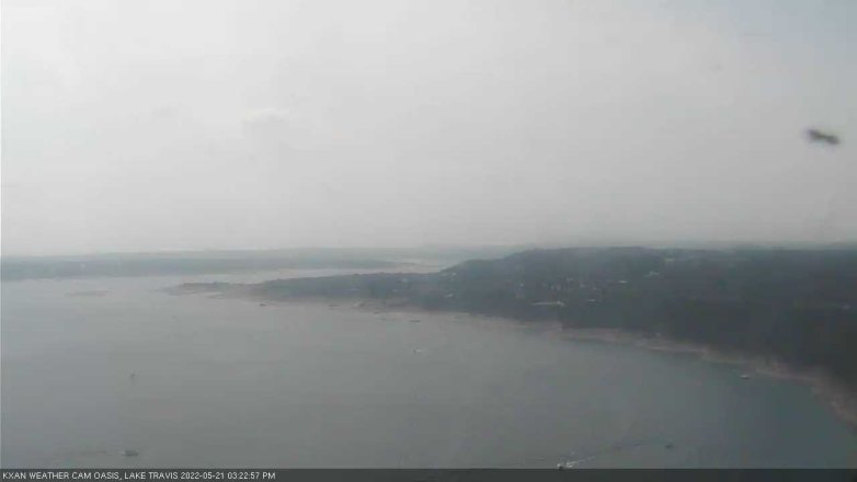 Lake Travis webcam, May 21, 2022 3:25 PM CT