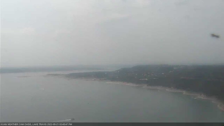 Lake Travis webcam, May 21, 2022 3:45 PM CT