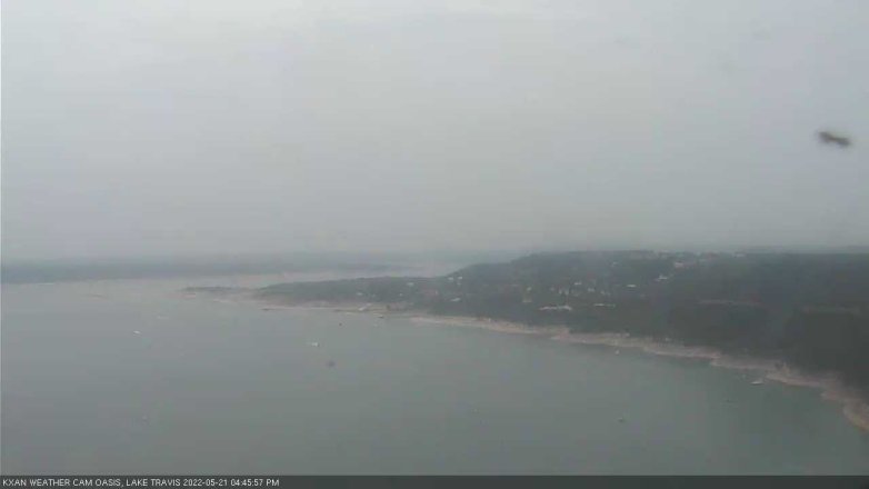 Lake Travis webcam, May 21, 2022 4:45 PM CT