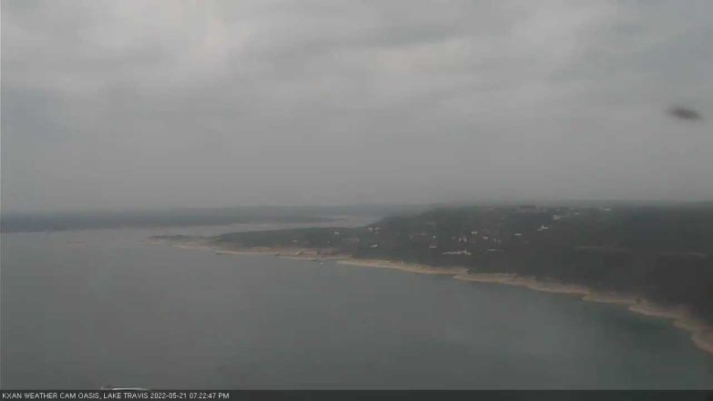 Lake Travis webcam, May 21, 2022 7:25 PM CT