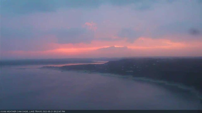 Lake Travis webcam, May 21, 2022 8:25 PM CT