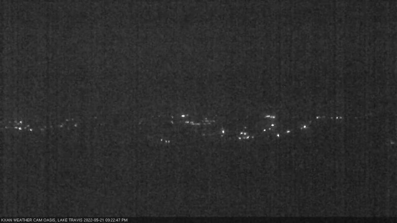 Lake Travis webcam, May 21, 2022 9:25 PM CT