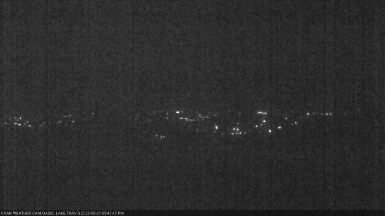 Lake Travis webcam, May 21, 2022 9:45 PM CT