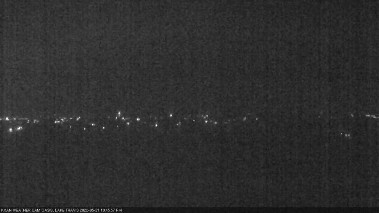 Lake Travis webcam, May 21, 2022 10:45 PM CT