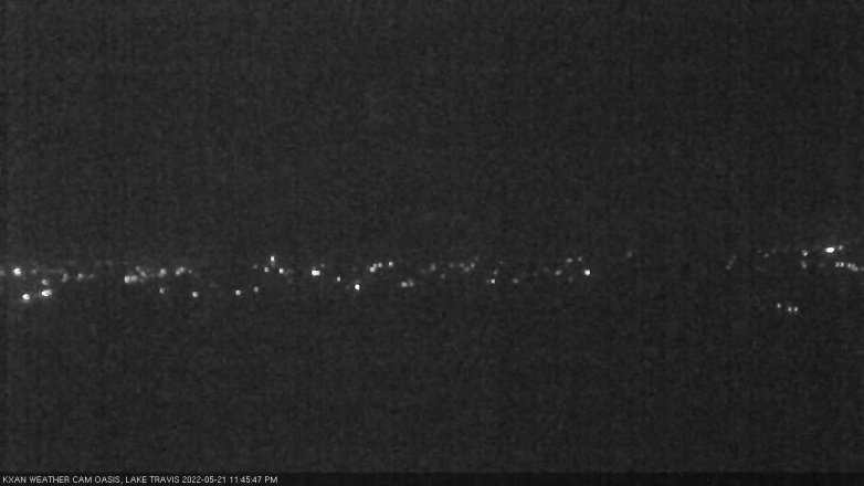 Lake Travis webcam, May 21, 2022 11:45 PM CT