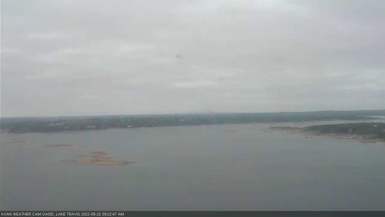 Lake Travis webcam, May 22, 2022 9:25 AM CT