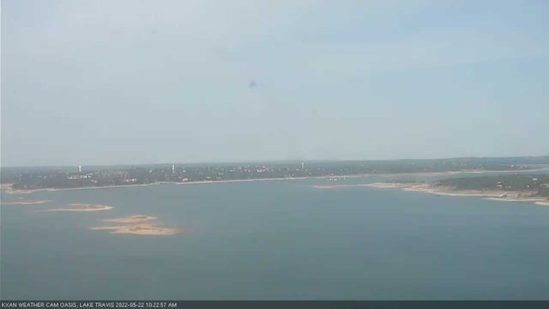 Lake Travis webcam, May 22, 2022 10:25 AM CT