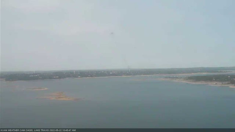 Lake Travis webcam, May 22, 2022 10:45 AM CT