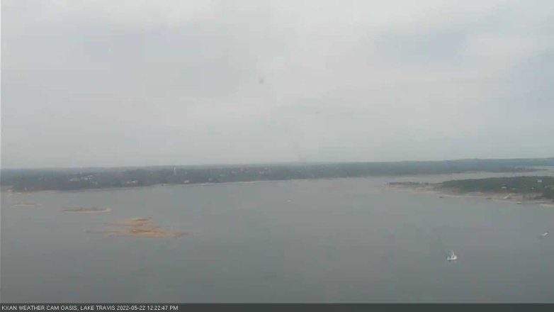 Lake Travis webcam, May 22, 2022 12:25 PM CT