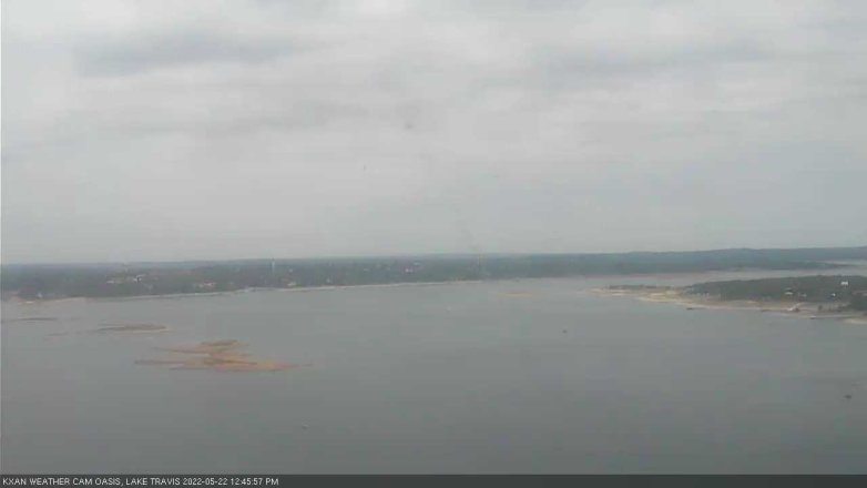 Lake Travis webcam, May 22, 2022 12:45 PM CT