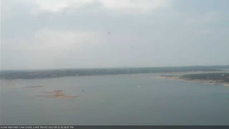 Lake Travis webcam, May 22, 2022 2:00 PM CT