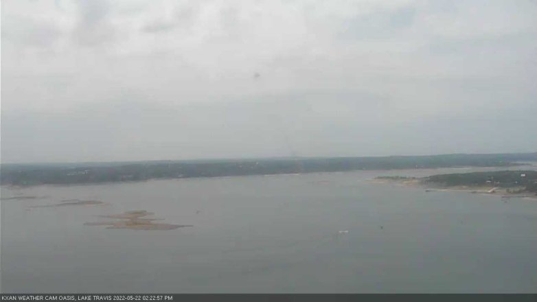 Lake Travis webcam, May 22, 2022 2:25 PM CT