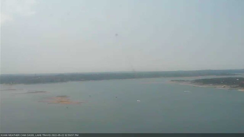 Lake Travis webcam, May 22, 2022 3:00 PM CT