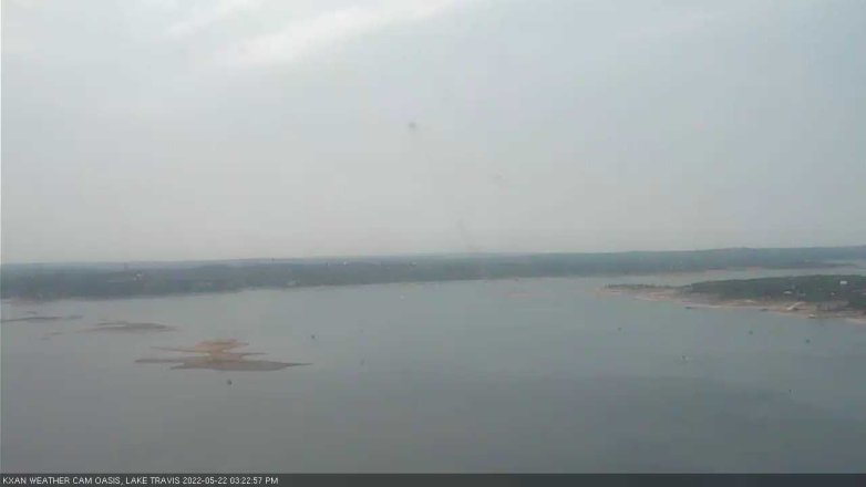 Lake Travis webcam, May 22, 2022 3:25 PM CT