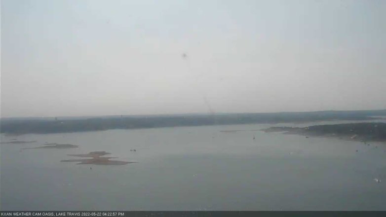 Lake Travis webcam, May 22, 2022 4:25 PM CT