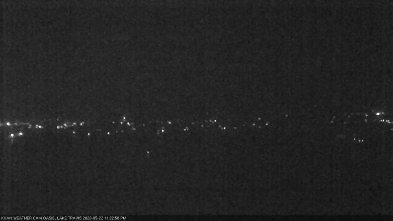 Lake Travis webcam, May 22, 2022 11:25 PM CT