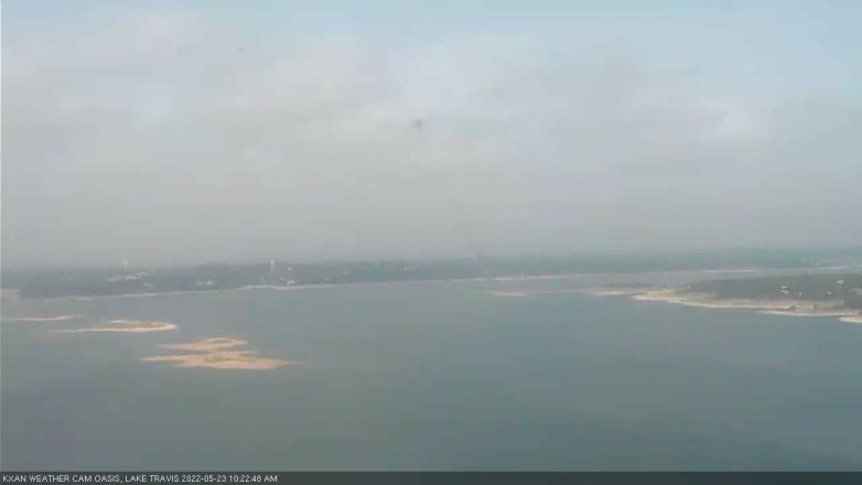 Lake Travis webcam, May 23, 2022 10:25 AM CT