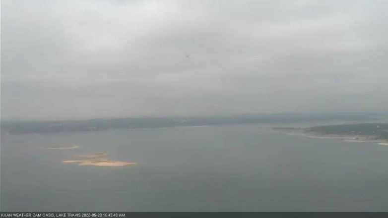 Lake Travis webcam, May 23, 2022 10:45 AM CT