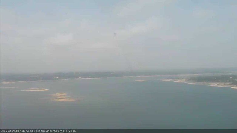 Lake Travis webcam, May 23, 2022 11:25 AM CT