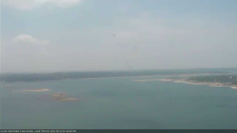 Lake Travis webcam, May 23, 2022 1:45 PM CT