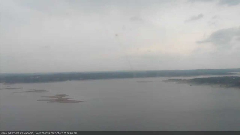 Lake Travis webcam, May 23, 2022 5:00 PM CT