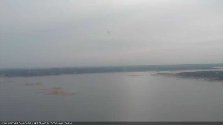 Lake Travis webcam, May 23, 2022 6:25 PM CT